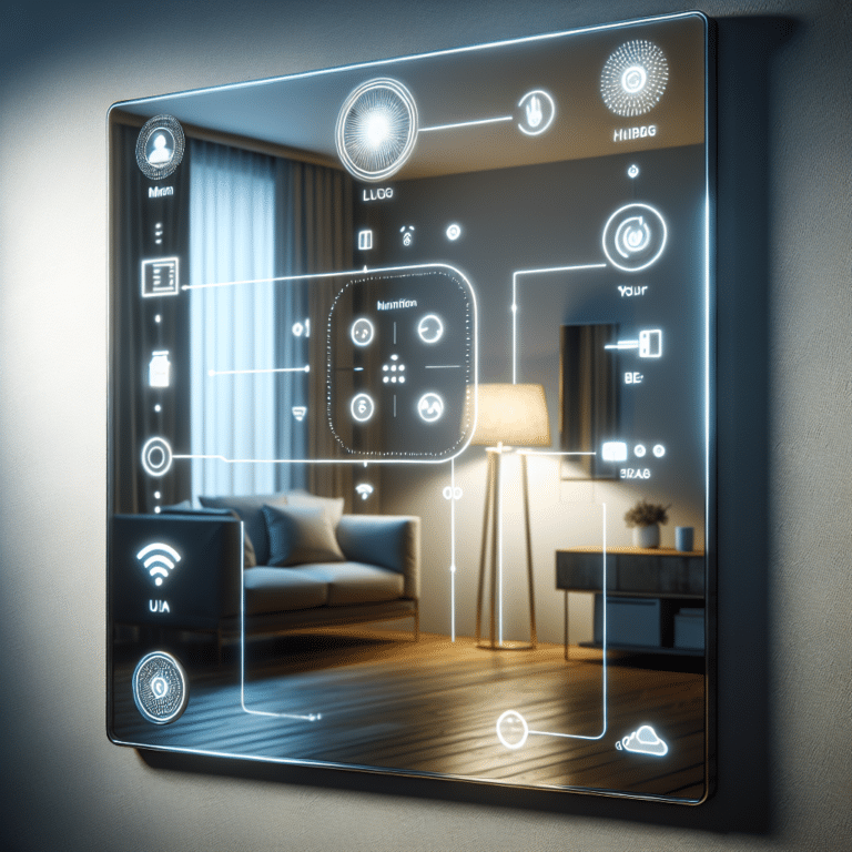 Smart Mirror for Smart Home Control