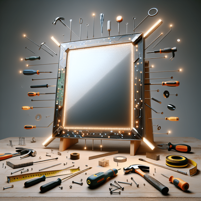 Creating a Smart Mirror Frame: A DIY Guide