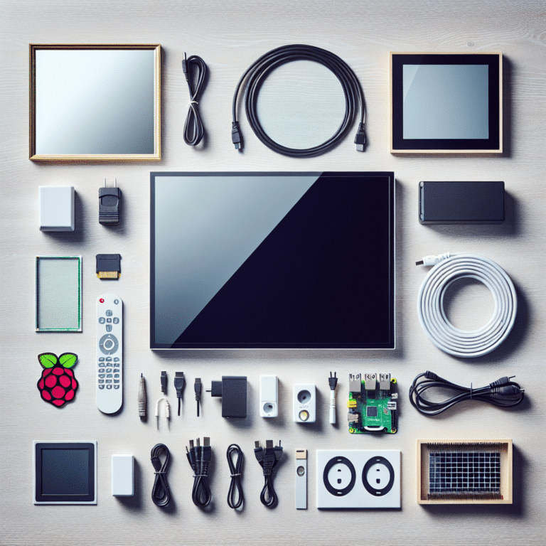 Essential Materials for Your Smart Mirror