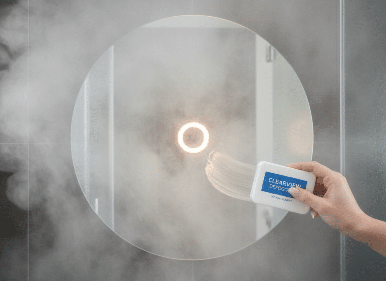 defogging pad mirror kit