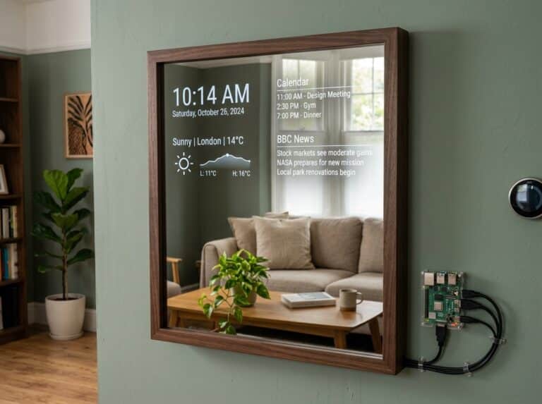 raspberry pi mirror tutorial