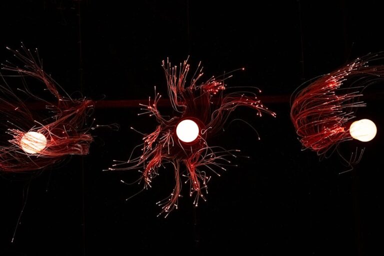 fiber optic mirror lighting