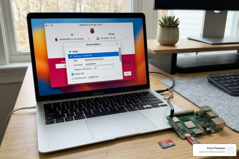 configure smart mirror wifi network