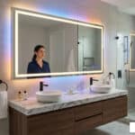 LED smart mirror lighting