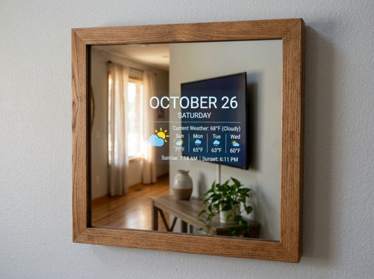 how to make a magic mirror