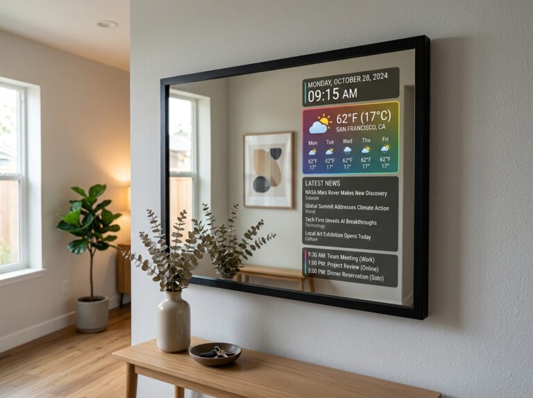 how to build smart mirror raspberry pi
