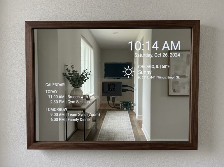 magic mirror install raspberry pi