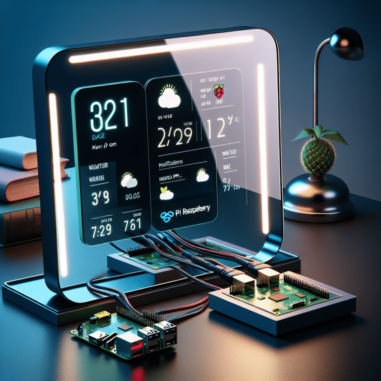 Raspberry Pi Smart Mirror Project: The Ultimate Guide