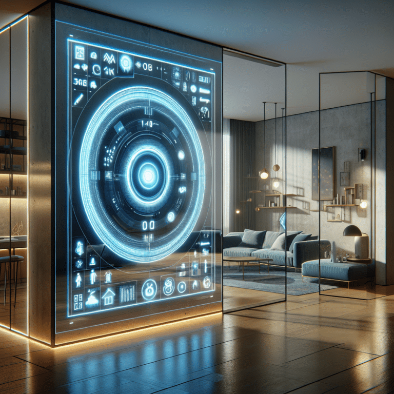 Smart Mirror for Smart Home Control