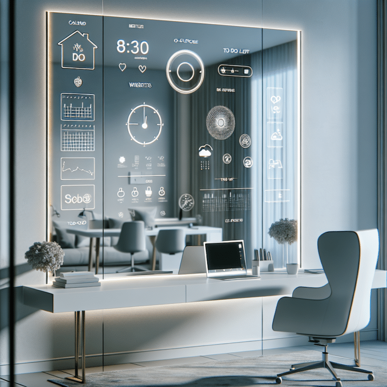 Smart Mirror for Productivity