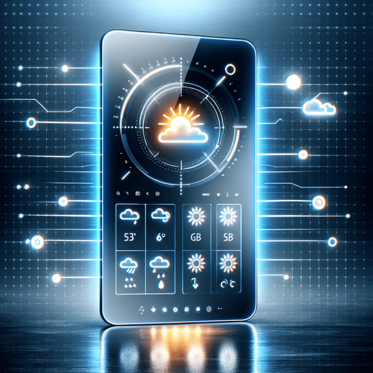 Smart Mirror with Weather Display