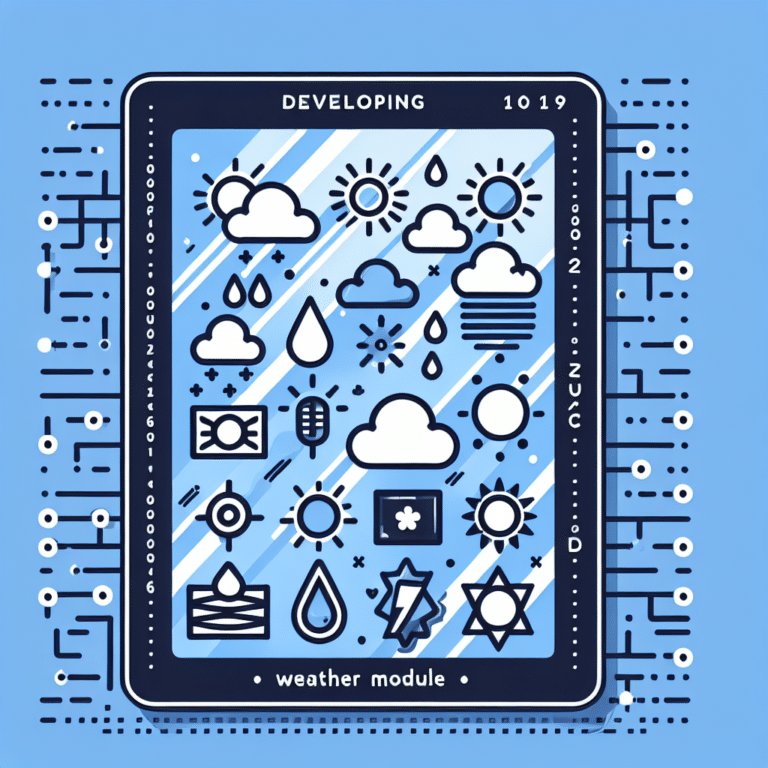 Develop Your Weather Module for Smart Mirror