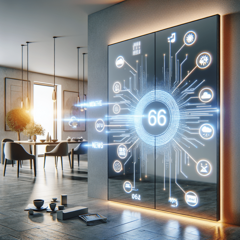 Smart Mirror Modules Installation