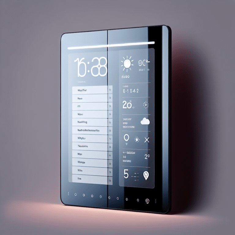 Minimalist Design Meets Maximum Functionality: Building a Simple Smart Mirror