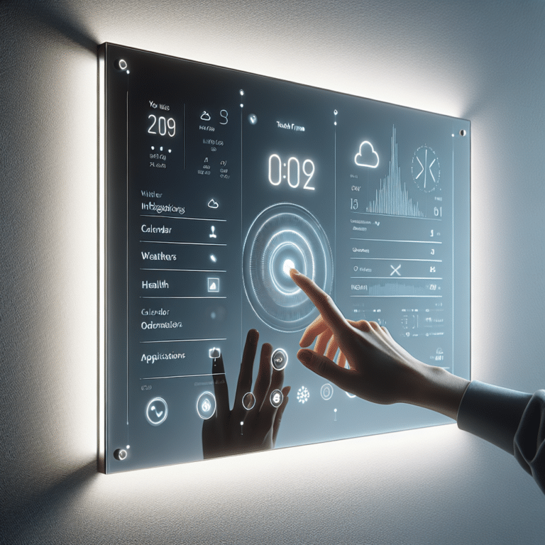  "Making the Most of Your Smart Mirror's Touch Frame