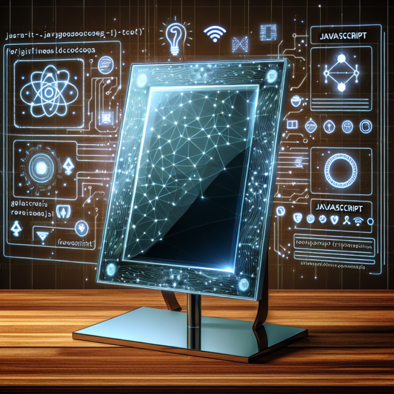 Smart Mirror JavaScript Setup