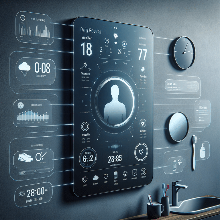 Smart Mirror for Daily Routines