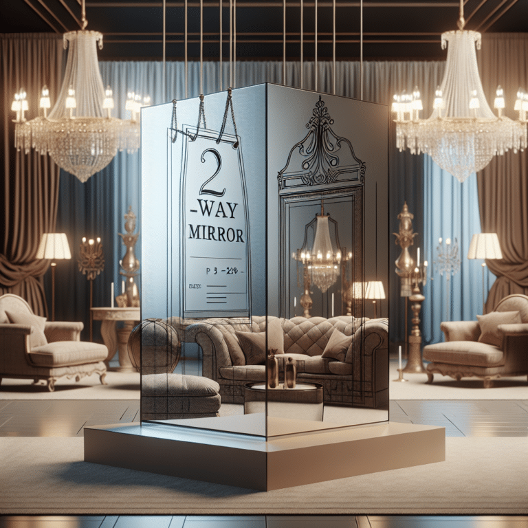Setting the Scene: The Price of Two-Way Mirror Glass