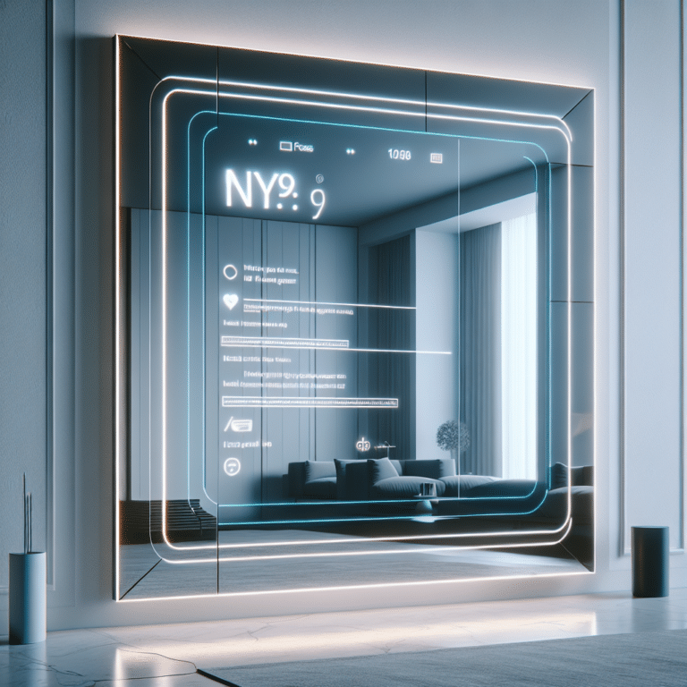 Smart Mirror with News Feed