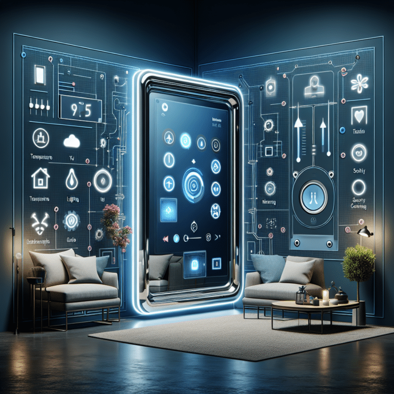 Smart Mirror for Smart Home Control