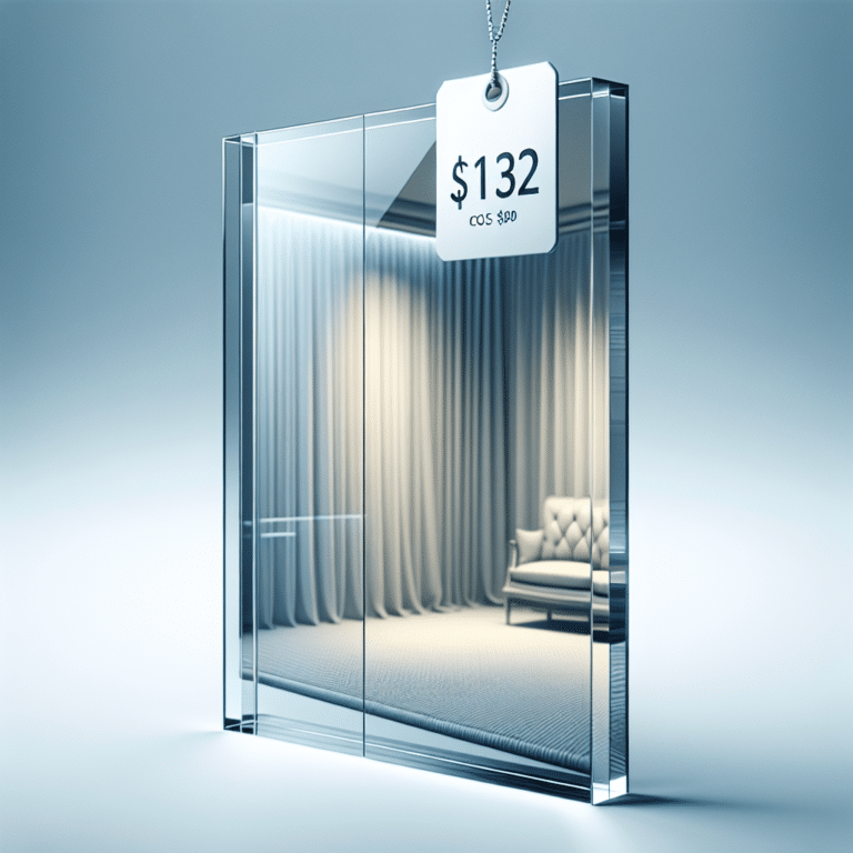 "Understanding the Cost of Two-Way Mirror Glass