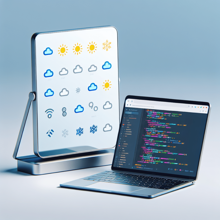 A Simple Tutorial on Coding the Weather Module for Your Smart Mirror