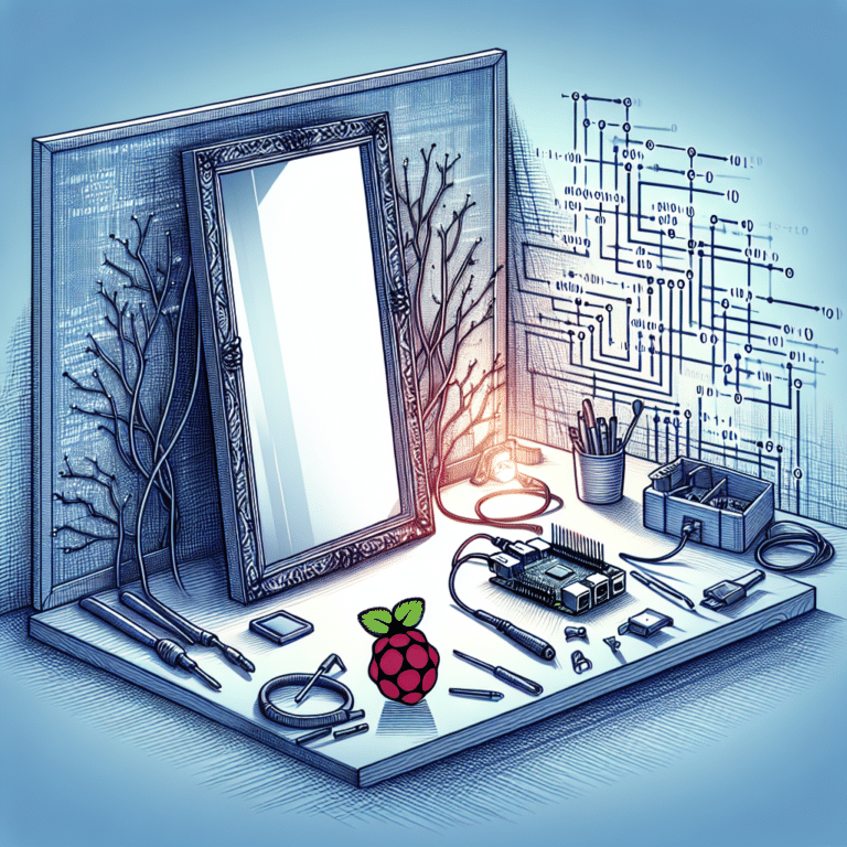 Constructing a Smart Mirror with Raspberry Pi