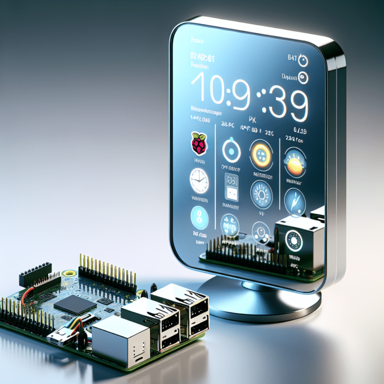  "Raspberry Pi: The Brain Behind Your Smart Mirror