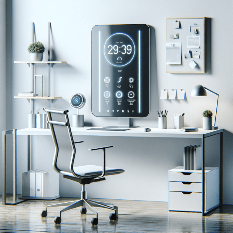 Smart Mirror Office Setup